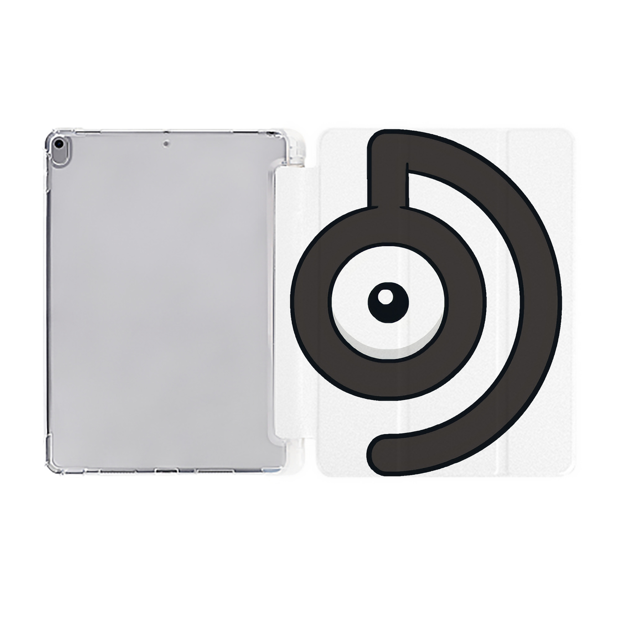 （画像用） ポケットモンスター Pokémon IPad ケース ペン収納付き 三つ折りスタンド PUレザー×シリコン 対応機種9.5/10.5/10.9インチ